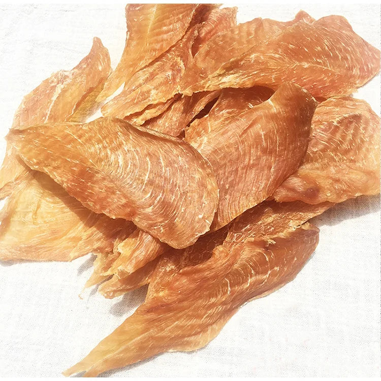 Pet Dog Snacks Air-Dried Pure Meat Chicken Breast Jerky Slices Duck Meat