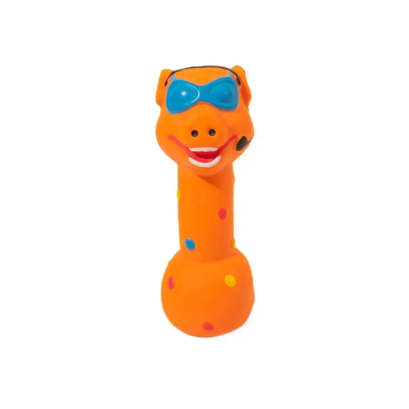 Squeaky Dog Rubber Toys Bite Resistant Dog Latex Chew Toy Animal Shape Puppy