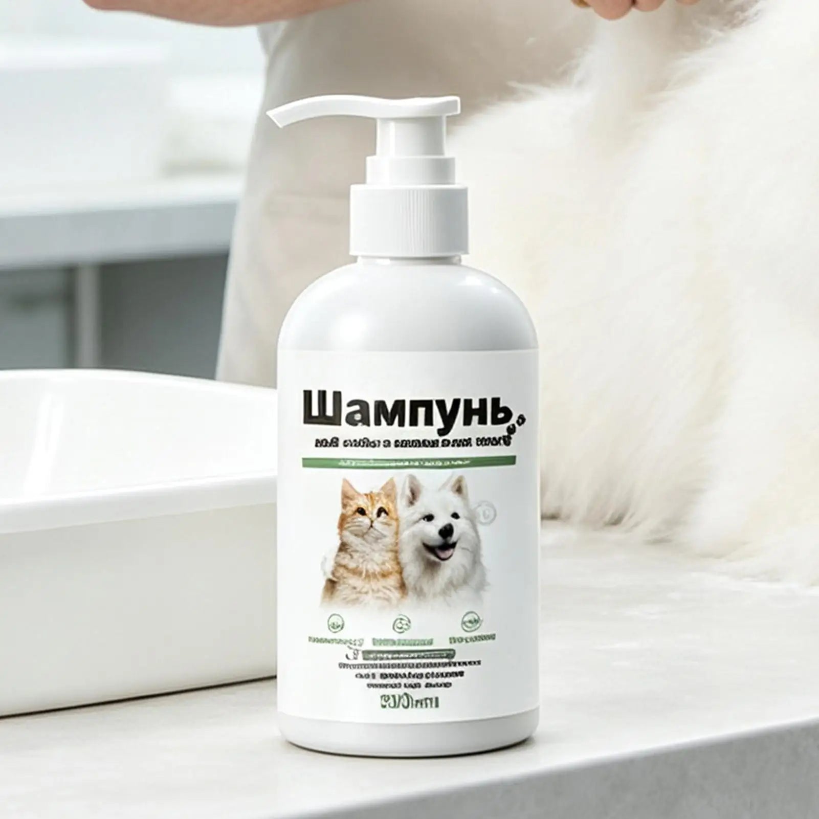 Anti Itch Dog Shampoo Soothing Anti Itch Moisturizing Deodorizing Pet Odor